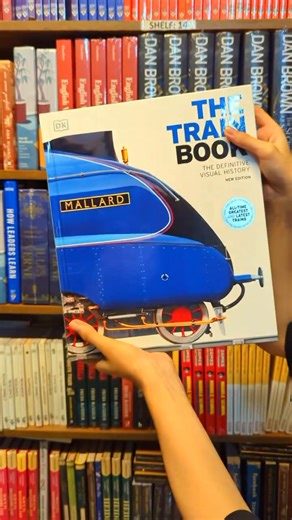 🚂 All Aboard the Ultimate Train Journey! 🌍✨ From the steam locomotives of the past to the bullet trains of today — The Train Book by DK takes you on a breathtaking ride through the history, technology, and beauty of railways. Perfect for train lovers, collectors, and curious minds who love to explore how the world moves on tracks! 🚉💨 📖 Stunning photography ⚙️ Detailed infographics 🌎 Stories of iconic trains from every era 📍Available now at Bookends – where every page feels like a journey!