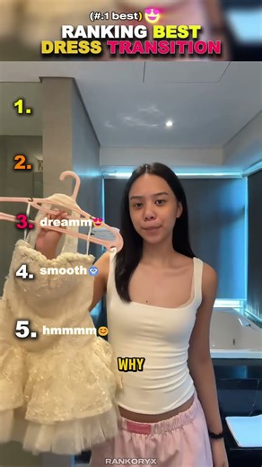 Ranking The Best Dress Transition (part two) #dance #tiktok #shorts