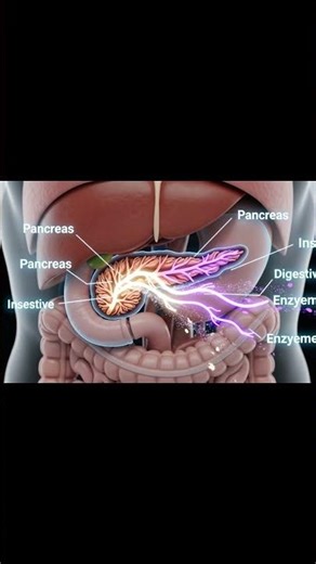 Pancreas Explained in 3D 🤯 | Health Tips Science
