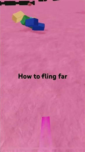 #roblox how to fling far