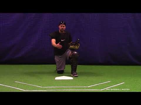Catcher blocking drills | FUN blocking drill from Major League Catcher
