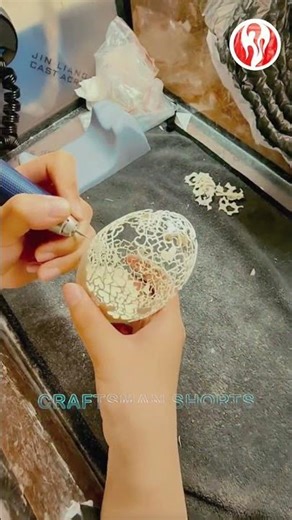 Egg carving | Engraving on eggshells