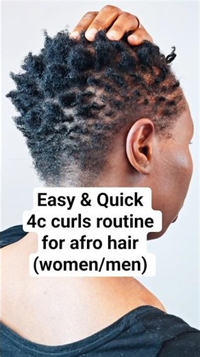 Best Combo for 4c curls, afro sponge curls, 4c hair #4chair #afrohair #shorthair #youtubeshorts #fyp