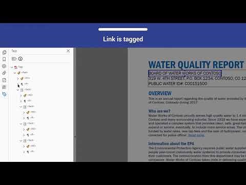 PDF Accessibility: Navigation Links