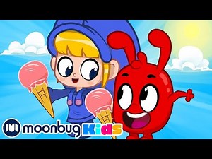 Es Krim Terbaik | Morphle | Video 1 Jam Kartun Anak Anak | Moonbug Kids Indonesia