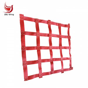 [Hot Item] Heavy Duty Cargo Webbing Net Trailer Net Container Net Lifting Net