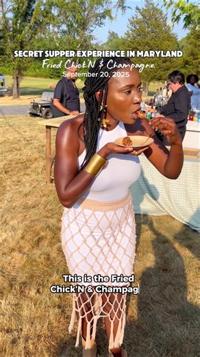 The Secret Supper Experience in Maryland is happening on September 20, 2025 [Share this with a cousin friend] I attended both in 2023 and 2024 and let me tell you—you don’t want to miss this! The thing about the Secret Supper Experience is it’s a secret 🤫 (You won’t know the theme until you know the theme) Last year’s theme transported us to Marrakech and it was just as unforgettable. This is one of the most LUXURIOUS culinary experience put on by Black people for Black culture. Don’t miss it! 