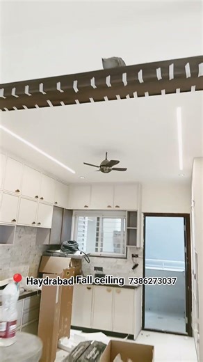 fall ceiling work final look #housemusic #interiordesign