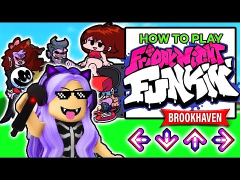 I Got ADOPTED BY FRIDAY NIGHT FUNKIN CREW IN BROOKHAVEN PT. 1 (ROBLOX BROOKHAVEN RP 🏠)