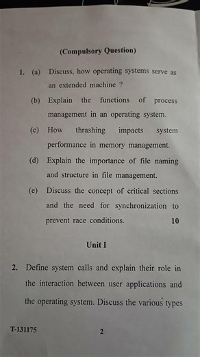 Msc cs nep operating system and shell program