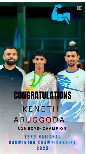 The 01st LTAD Badminton Strength & Conditioning program of Blue Square Fitness, directed by Badminton Coach Hasitha Chanaka and implemented by S&C Coach Amila Wijekoon @wijekoon.amila features this energetic young star shuttler Keneth Aruggoda. @keneth._a At just 16 years of age, Keneth clinched the U19 National Title—a clear marker of elite potential. 2025 became a record-breaking year as he proudly represented Sri Lanka at four major junior international events: ▶️ South Asian Junior ▶️ Asian 