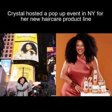 Tyler Perry's Sistas | Crystal Hosts A Pop Up Event In New York For Her New Haircare Product Line
