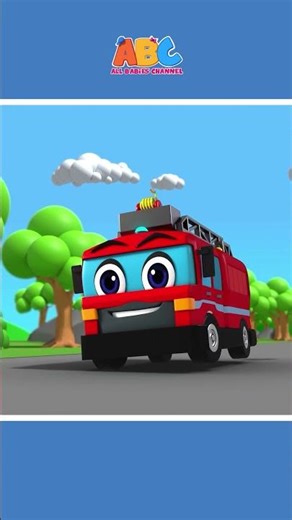 Firefighters To The Rescue! 🚒#shorts #kidssongs #kenttheelephant