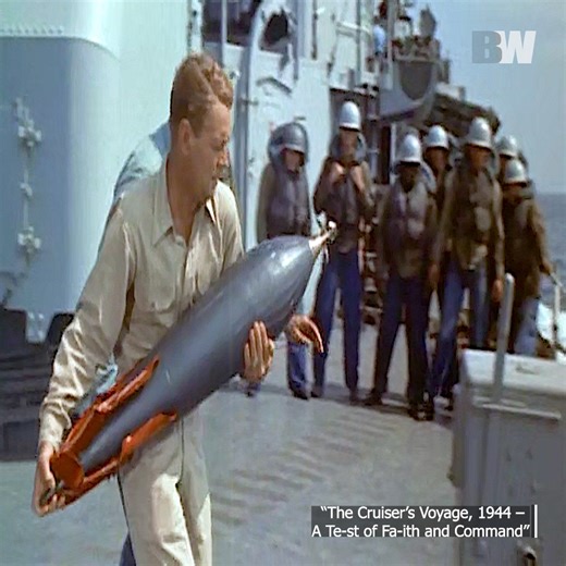 688K views · 12K reactions | “Where One Mis-take En-ds the Mission” The Cruiser’s Voyage, 1944 – A Te-st of Fa-ith and Command WW2 HD Black and white #war #usnavy #royalnavy #army #pilot #history #fblifestyle #military | Best Naval War Films | Facebook