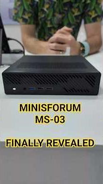 Minisforum MS-03 Revealed - BACK TO THE DRAWING BOARD!