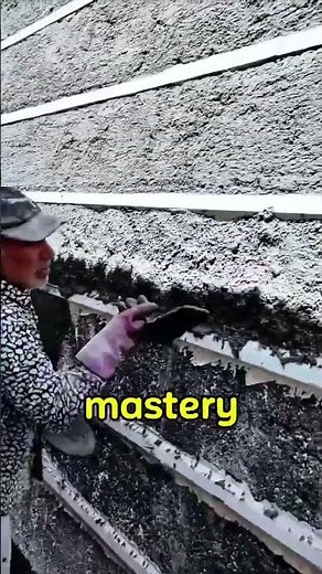 Perfect Wall Plastering Technique | Master Mason at Work