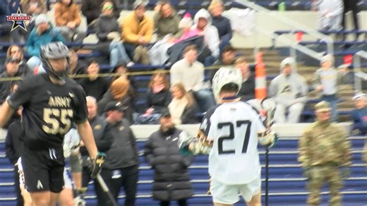 The #ArmyNavy men's lacrosse rivalry continues to deliver. The 3rd OT Star game in the last six between the Black Knights and Midshipmen went down in Annapolis with Army pulling through in the extra frame. 🎥 Highlights ⤵️ | Army Navy Game