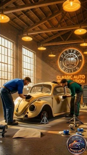ABANDONED BEETLE RESTORED TO SHOWROOM CONDITION #asmr