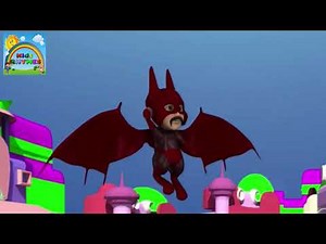 Batman 🦇 Finger Family Nursey Rhyme For Kids In 3D