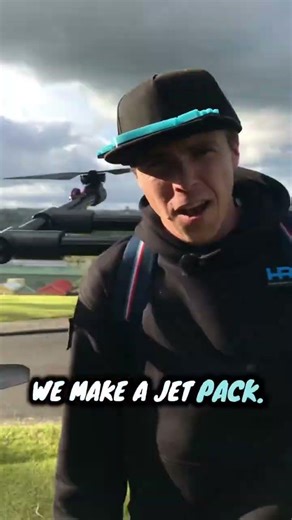 THE DRONE PACK: watch the build on our channel🚀 #ultralight #jetpack #drone #flight