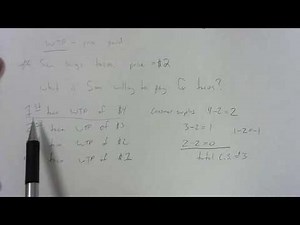 Finding consumer surplus without a graph