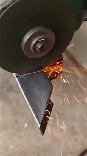 how to close sharp ending in welding easily.