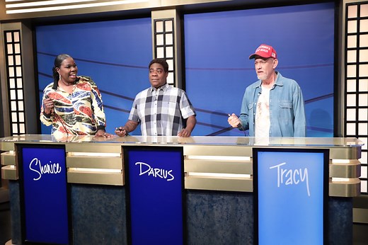 Tom Hanks, Tracy Morgan, & Eddie Murphy's New "Black Jeopardy" SNL50 Sketch Is A