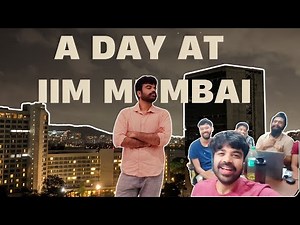 A Day in the Life of an MBA Student | IIM Mumbai Campus - Hostel Tour Vlog 🎥| ‪@IIMMumbaiOfficial‬