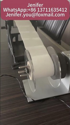 Small size adjustable core 25-40mm or coreless label rewinding machine #label rewinder