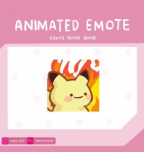 Animated Pikachu Being Clam Emotes | Chibi Pika | Funny Streaming Kawaii Emoji | Ready to Use | Cute Emotes Discord | Fire | Chill | Relax - Etsy