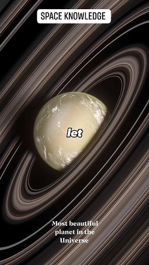 248K views · 10K reactions | Most beautiful planet in the Universe 敖敖 . #planet #planets #universe #space #beauty #beautyofnature #SpaceExploration #nasa #isro #SpaceX #spaceart | Space Knowledge | Facebook
