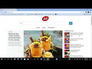 Como eliminar ASK de Google Chrome