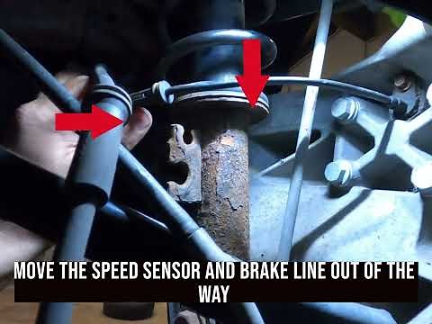 Mini Cooper Rear strut replacement