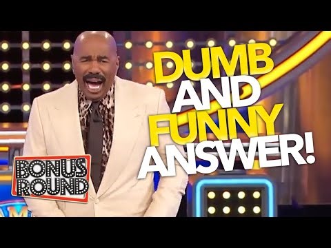 Dumb And Funny Answer Family Feud 2023 With Steve Harvey