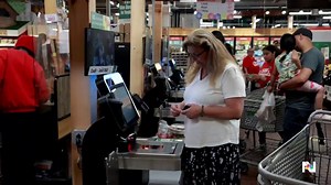 Customers divided as grocery chains open only self-checkout stores