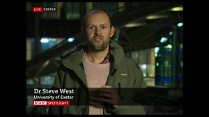 Dr Steve West of the Exeter Living Systems Institute gave a brilliant explanation of how the covid-19 vaccine works on BBC Spotlight last night. | University of Exeter