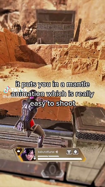 How to skip the climbing animation in apex legends #apex #ApexLegendsClips #wraith #movement