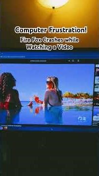 Computer Frustration Ep 3, YouTube vs Fire Fox #computer #linux #crash #meditation #funny