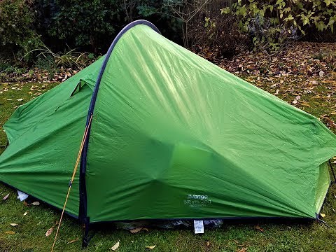 VANGO NEVIS 200 TENT AND RAIN TEST