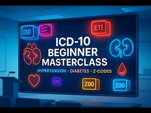 ICD 10 Begininer Masterclass on Hypertension, Diabetes, and Z-codes. #icd10 #medicalcoding