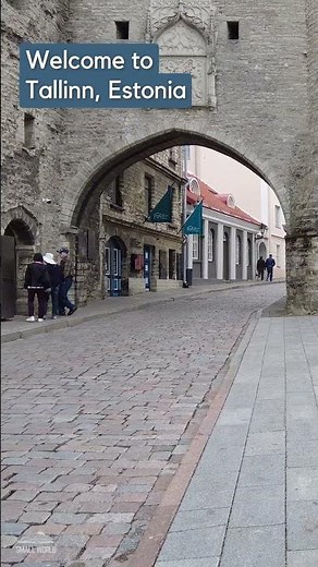 Tallinn, Estonia | Entering the Medieval Gates of Old Town