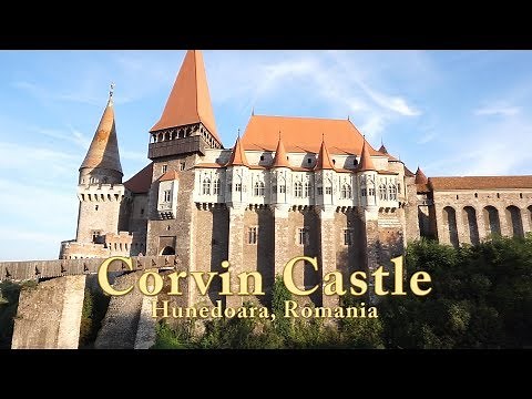 Walk through of Beautiful Corvin Castle, Hunedoara, Romania