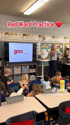 Effective Red Word Practice for First Grade Students