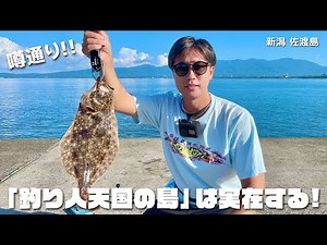 【新潟 佐渡島】「釣り人天国」は実在する！