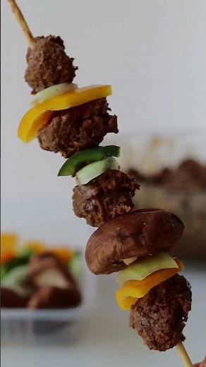 CHURRASCO VEGANO ~ Receita de espetinho vegano fácil #vegano #churrasco
