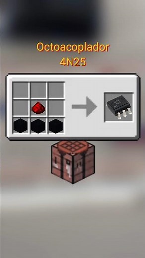 Circuito octoacoplador 4n25 #electronica #circuitoselectricos #minecraft