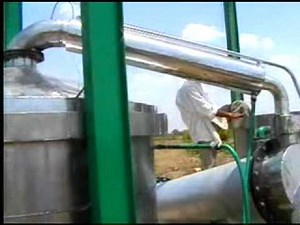 AROMATIC OIL STEAM DISTILLATION PLANT