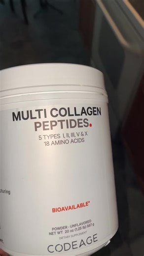 Discover the beauty and health properties of Codeage Multi Collagen powder today.