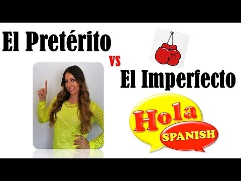 Pretérito vs imperfecto - pasado simple vs pretérito indefinido | HOLA SPANISH | BRENDA ROMANIELLO