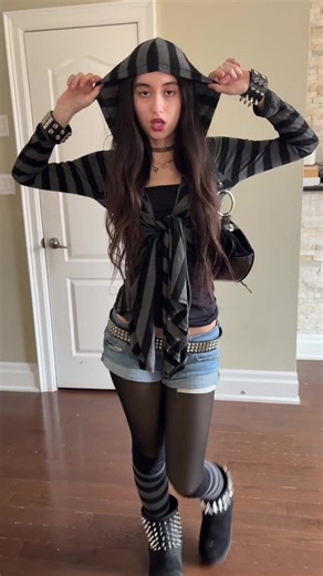 Creep #OOTD #altfashion #fashiontiktok